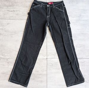 Dickies Black Carpenter Pants Junior Girls Size 7
